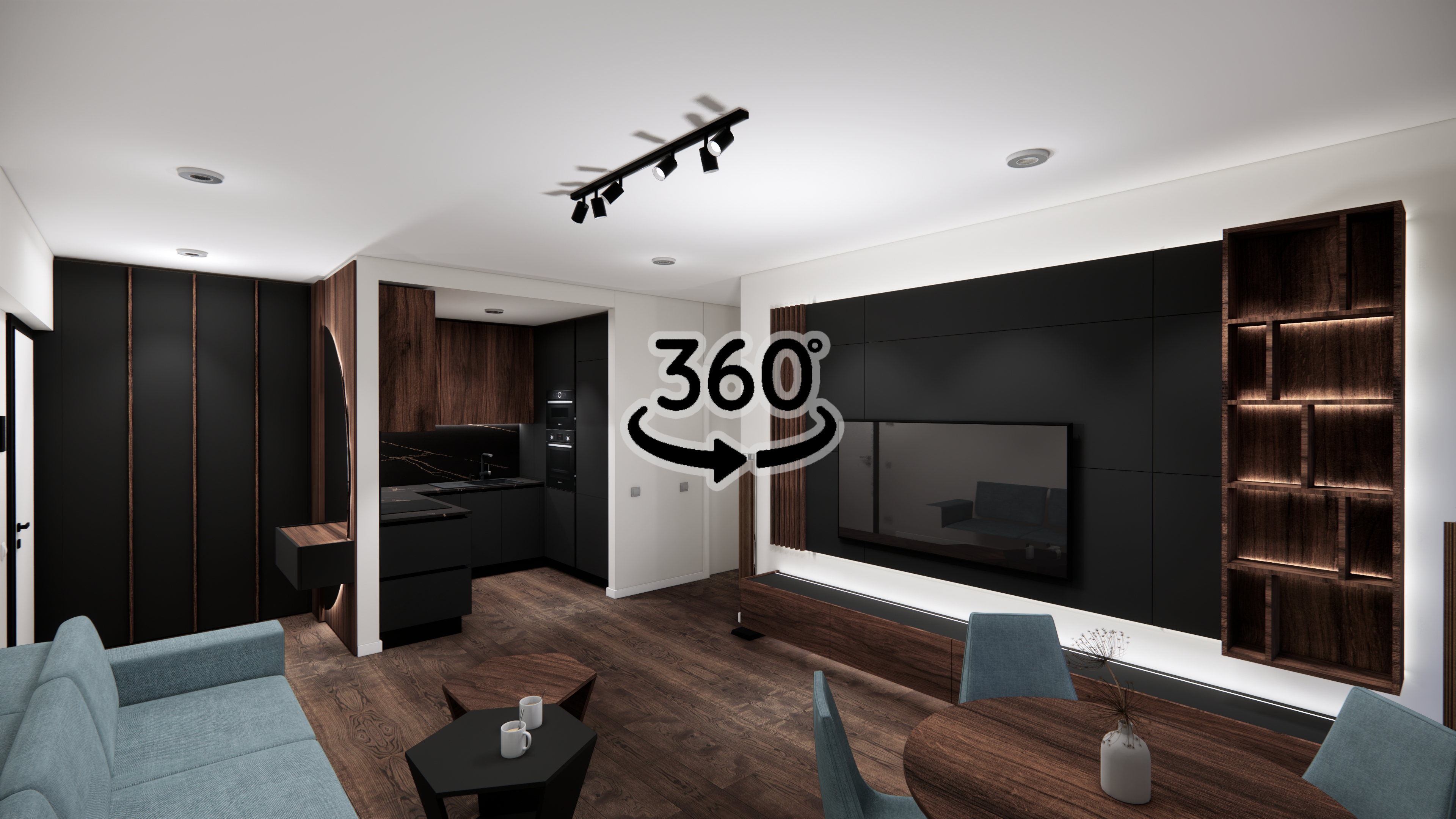 Previzualizare tur virtual 360° pentru un proiect YUKA